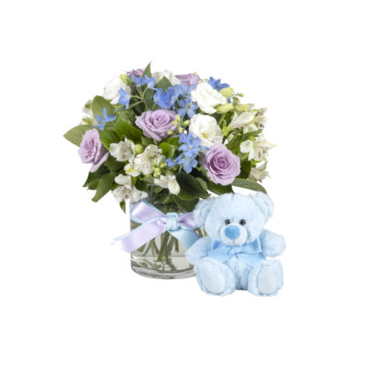 Newborn Blue Flowers