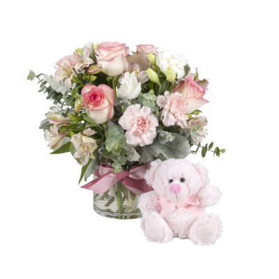 Newborn Pink Flowers